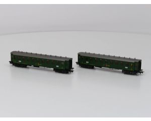 Schaal H0 2 x Märklin 4138A Personenwagen SBB C4 8901 #3614