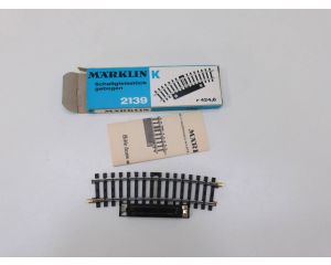 Schaal H0 Märklin 2139 Gebogen contactrail #3093