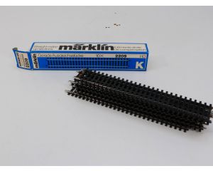 Schaal H0 Märklin 2209 rechte aanvulstukken 10 st. #3113