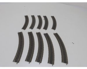 Schaal H0 Fleischmann 6120 profi-gleis bocht 10 st. #3208