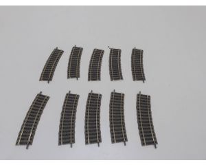 Schaal H0 Fleischmann 6122 profi-gleis bocht 10 st. #3210