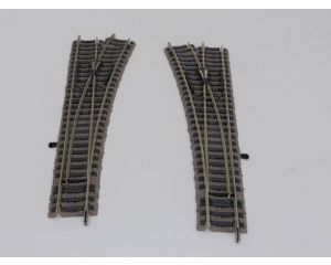 Schaal H0 Fleischmann 6140 Profi-gleis paar handwissels #3212