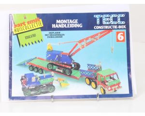 Tecc Constructie-box 6 Dieplader met kraanwagen en bulldozer Bart Smit huiscollectie #3379