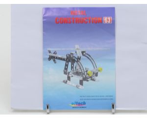 Eitech Construction 63 Helicopter / Vliegtuig Metaal bouwpakket #3387