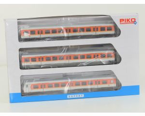 Schaal H0 Piko 58388 set van 3 personenrijtuigen S-bahn #6544