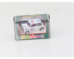 Schaal 1:36 Corgi 04444  mini safari rally car jungle.com raybould/bull livery 1 #7001