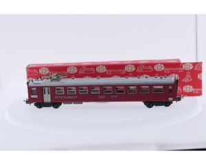 Schaal H0 HAG 405.03 Schweizerische Bundesbahnen (SBB) /  Chemins de fer fédéraux Suisses (CFF) restauratiewagen #P12