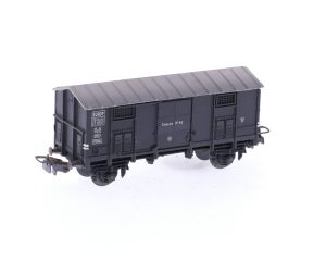 Schaal H0 Pocher 305 gesloten wagen FS 12517 zwart #3724