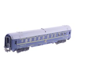 Schaal H0 Pocher 215 Slaapwagen 215 CIWL blauw 4621, er zitten wat raampjes los #3748
