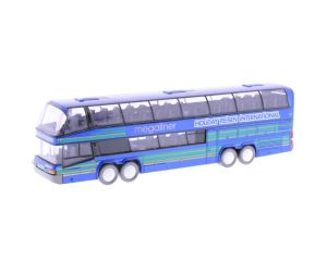 Schaal 1:66 Neoplan Megaliner N128/4 QuadrigA by K&S Holiday Reisen International #3831