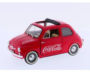 Schaal 1:16 Solido Fiat 500 Coca Cola #2417