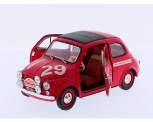 Schaal 1:16 Solido Fiat 500 Rallye Monte Carlo 1965 #2418