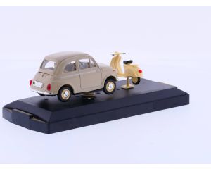 Schaal 1:43 Vitesse Fiat 500 + Vespa #2421