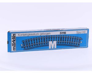 Schaal H0 Märklin 5116 M rail  gebogen overweg verlengrail #3872