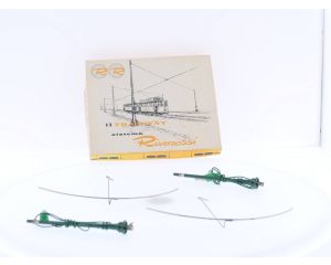 Schaal H0 Rivarossi 6451 mastset bovenleiding set #3994