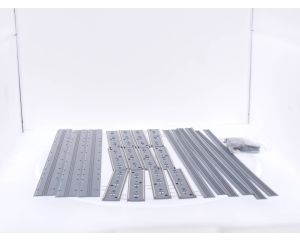 Schaal H0 Tillig 87547 tramrails, recht, 4 rijstroken, lengte 316,8 mm. #4508