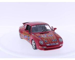 Schaal 1:18 Bburago 3050 Porsche 911 Carrera 1993 Super cup nr 22 #3289