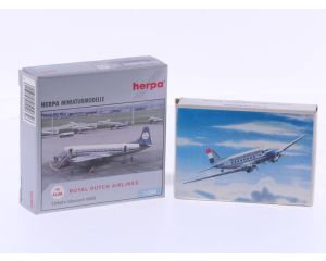 Schaal 1:500 Herpa 510646 Vickers Viscount V803 en 1:600 DDA 7011 Douglas DC-3 #4706