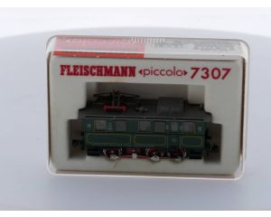Schaal N Fleischmann -Piccolo- 7307 Elektrische locomotief/Tandradlocomotief van de PZB #4786