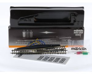 Schaal Z Märklin 8562 Elektromagnetisch wissel links 110 mm #4848