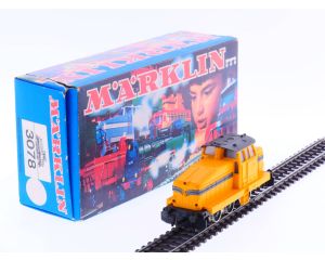 Schaal H0 Märklin 3078.8 NS Diesel locomotief DHG500 geel #2131