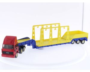 Schaal 1:55 Siku 4019 Iveco Vrachtwagen met Wasstraat Module #5084