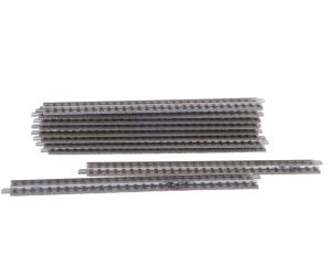 Schaal H0 Fleischmann 6101 rechte rails 10st #4986
