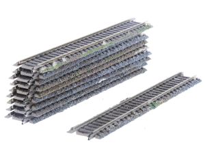 Schaal H0 Fleischmann 6101 rechte rails 10st #4994