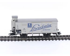 Schaal H0 Märklin 48303 Gesloten goederenwagon 'Löwenbräu' van de DB #5130