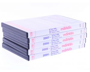 DVDs 9517 9519 9521 9523 9525 Een jaar met       Märklin 2004 2005 2006 2007 bonus #1550