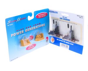 Schaal H0 Bachmann Scene Master 18302 433-1659 houtuitsleper power generator #2060