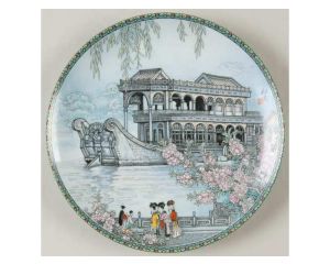 Scenes from Summer Palace Jingdezhen, The marble boat. #4471