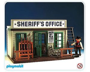 Playmobil 3423 Western Sheriff's Office compleet VVP #9966