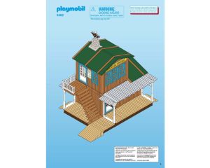 Playmobil 6462 Western Station Colorado Springs Compleet + Accessoires 4305 VVP #9976