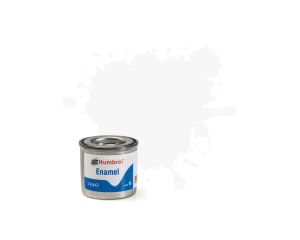 Humbrol – AA0240 – Enamel Paint Gloss White (No. 22) – 14 ml