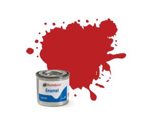 Humbrol – AA0655 – Enamel Paint Matt Scarlet (No. 60) – 14 ml