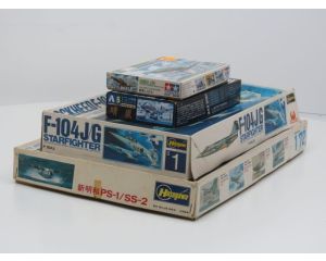 Schaal 1:32/1:72 Set 4St Hasegawa / Tamiya / Aoshima #71
