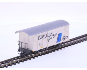 Schaal H0m Bemo 2283 120 gesloten goederenwagon Gbk-v 5610 "Eugenio fürs Büro LISTA AG" van de RhB #P232