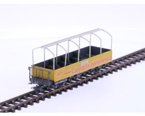 Schaal H0m Bemo 20001 observatiewagen B 2093 van de RhB #P249