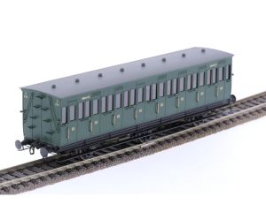 Schaal H0 Philotrain cat.nr. 12A personenrijtuig HSM C8 422 van de NS #P260