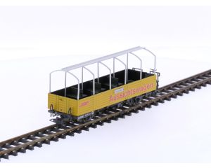 Schaal H0m Bemo 20001 observatiewagen B 2091 van de RhB. OPTISCHE SCHADE / OPTICAL DAMAGE #P272