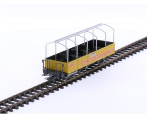 Schaal H0m Bemo 20001 observatiewagen B 2091 van de RhB. OPTISCHE SCHADE / OPTICAL DAMAGE #P272
