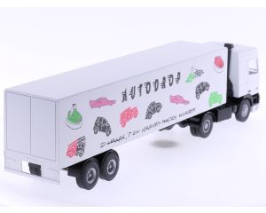 Schaal 1:50 Lion-toys No. 36 DAF 95-400ATi met "Autodrop" trailer #6931