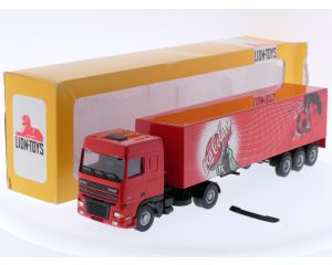 Schaal 1:50 Lion-toys No. 36 DAF XF 480 trekker met trailer "Coca-Cola" #6932