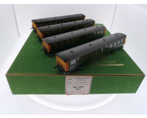 Schaal H0 Metropolitan 6090 Set 4 voiture/wag. BN-GBS SEZ no. 29 van de BN/GBS #P282