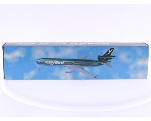 Schaal 1:200 Flight Miniatures MD-01100H-021 McDonnell Douglas MD-11 CityBird Airlines Reg. OO-CTB #7975