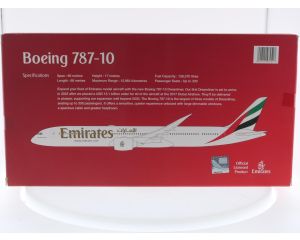 Schaal 1:200 Emirates Boeing 787-10 Dreamliner Reg. N/A #7976