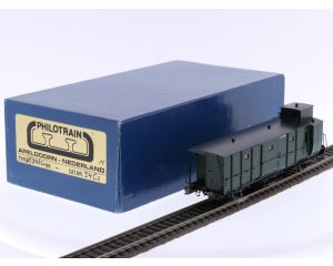 Schaal H0 Philotrain 34Cs bagagerijtuig D 4650 van de NS #P307