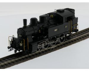 Schaal H0 Fulgurex 2254/7 stoomlocomotief E 4/4 van de SBB CFF Digitaal #8262