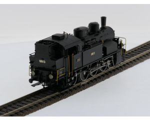 Schaal H0 Fulgurex 2254/7 stoomlocomotief E 4/4 van de SBB CFF Digitaal #8262